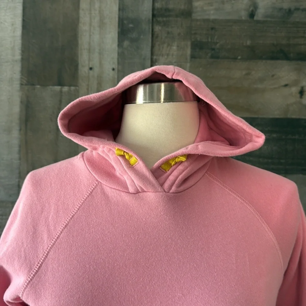 Mini Boden pink hoodie floral skirt girls size 10 pastel softgirl garden party